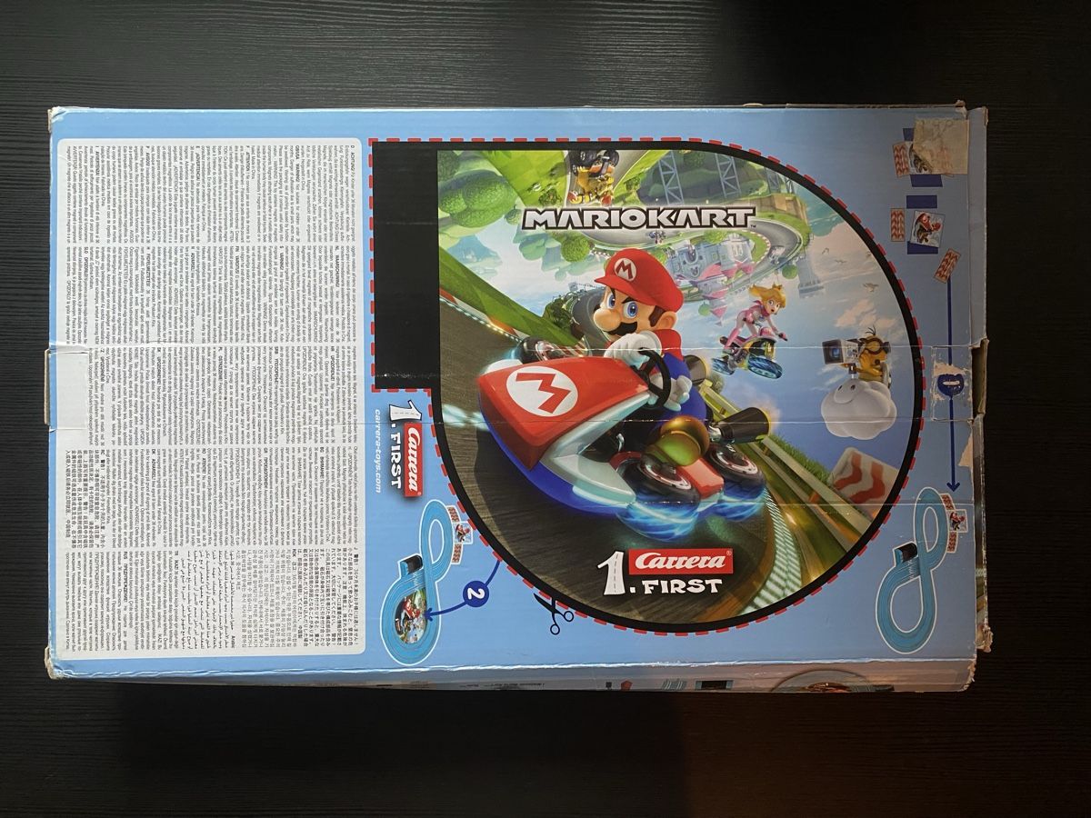 Carrera Rennbahnen: Carrera Mario Kart Rennbahn Set + 2 Autos – Gebraucht aus Kirchberg BE von swiss_slab 1