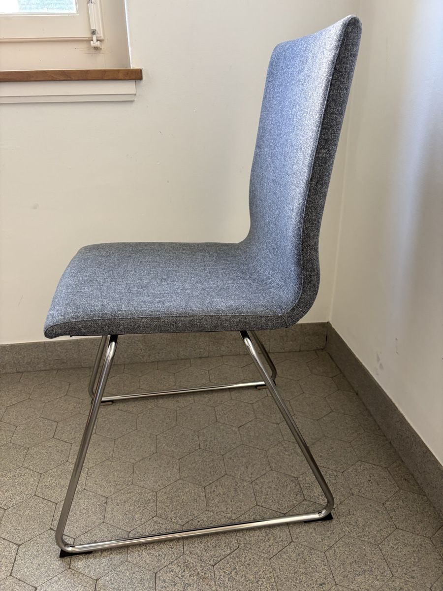 Ikea Stühle: 4 Stühle von Ikea, grauer Stoff – Gebraucht aus Zürich von fat_89 3