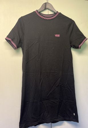 Vans Kleid Schwarz Grösse XS mit Karo-Muster guter Zustand