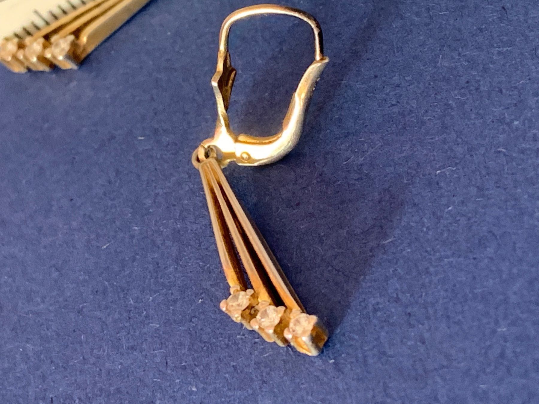 Orecchini pendenti & Orecchini a lobo: Silberohrhänger 6 Steinli klassik (3 cm) – Usato da Laufen venduto da Futuremarket 3