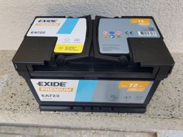 Autobatterie Starterbatterie, 72Ah, NEU, auch SA / SO!