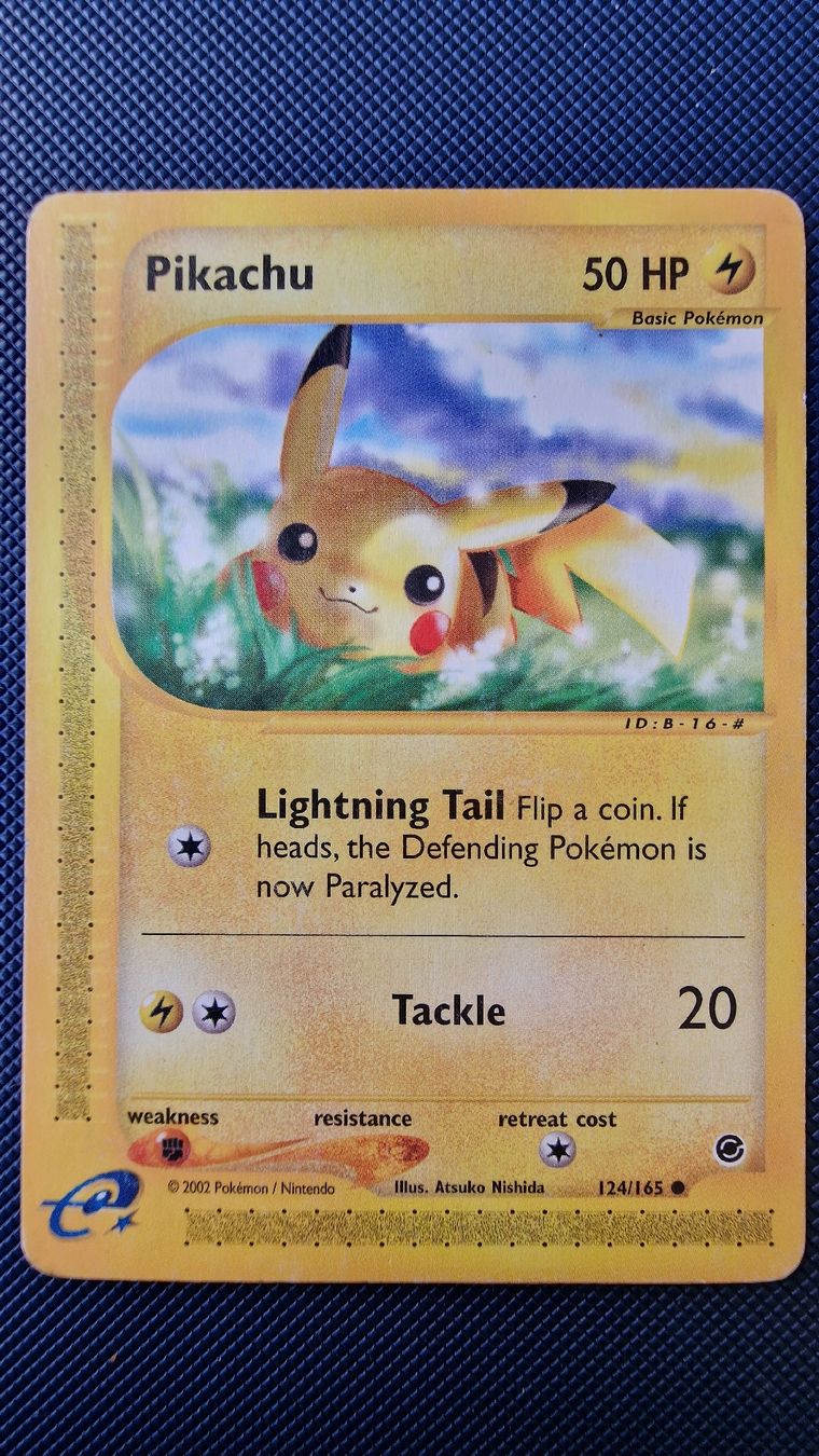 Pokémon Cartes à collectionner: Pikachu #124 – Pokémon Expedition – D'occasion à Veytaux par PocketMonster