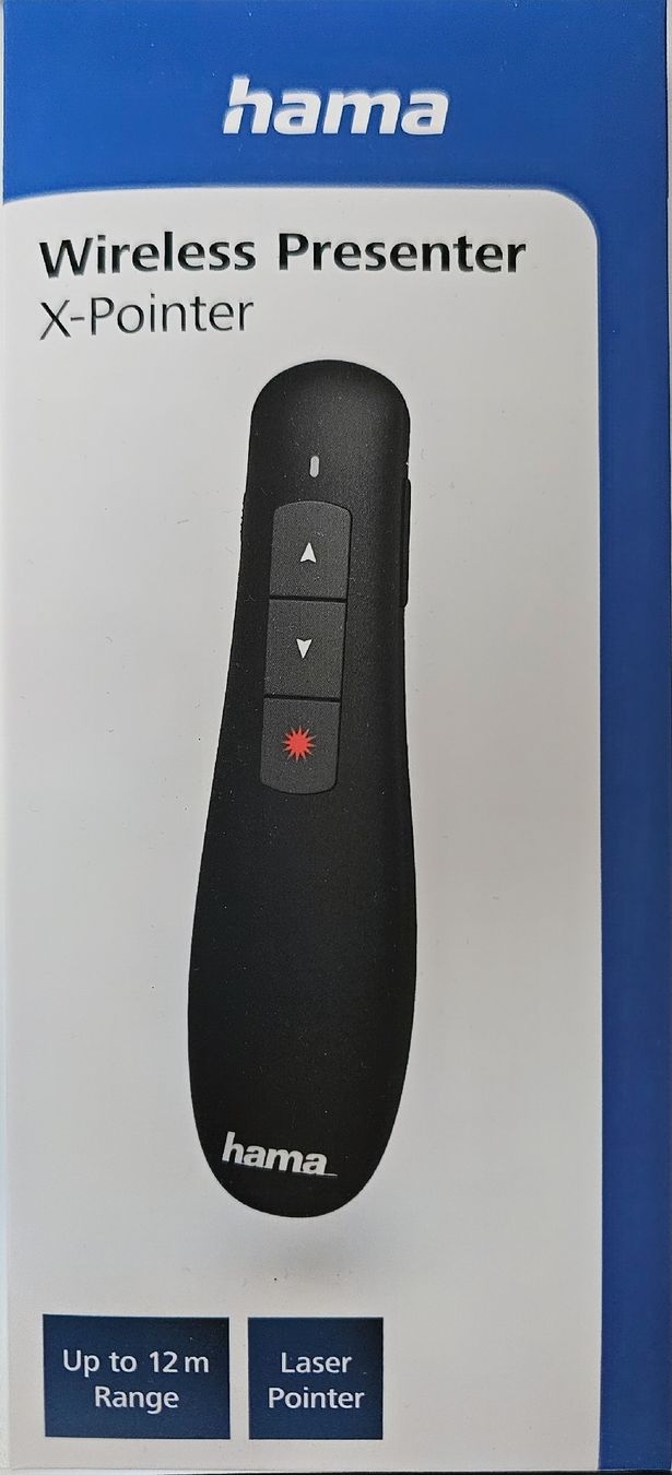 Hama Télécommandes: Hama X-Pointer (Laserpointer) – Neuf avec emballage d'origine à Worben par Marcodos 1
