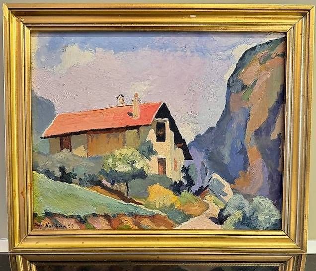 Dipinti: TABLEAU MA VERDIER - 1953 – Usato da Genève venduto da theo-zb2m