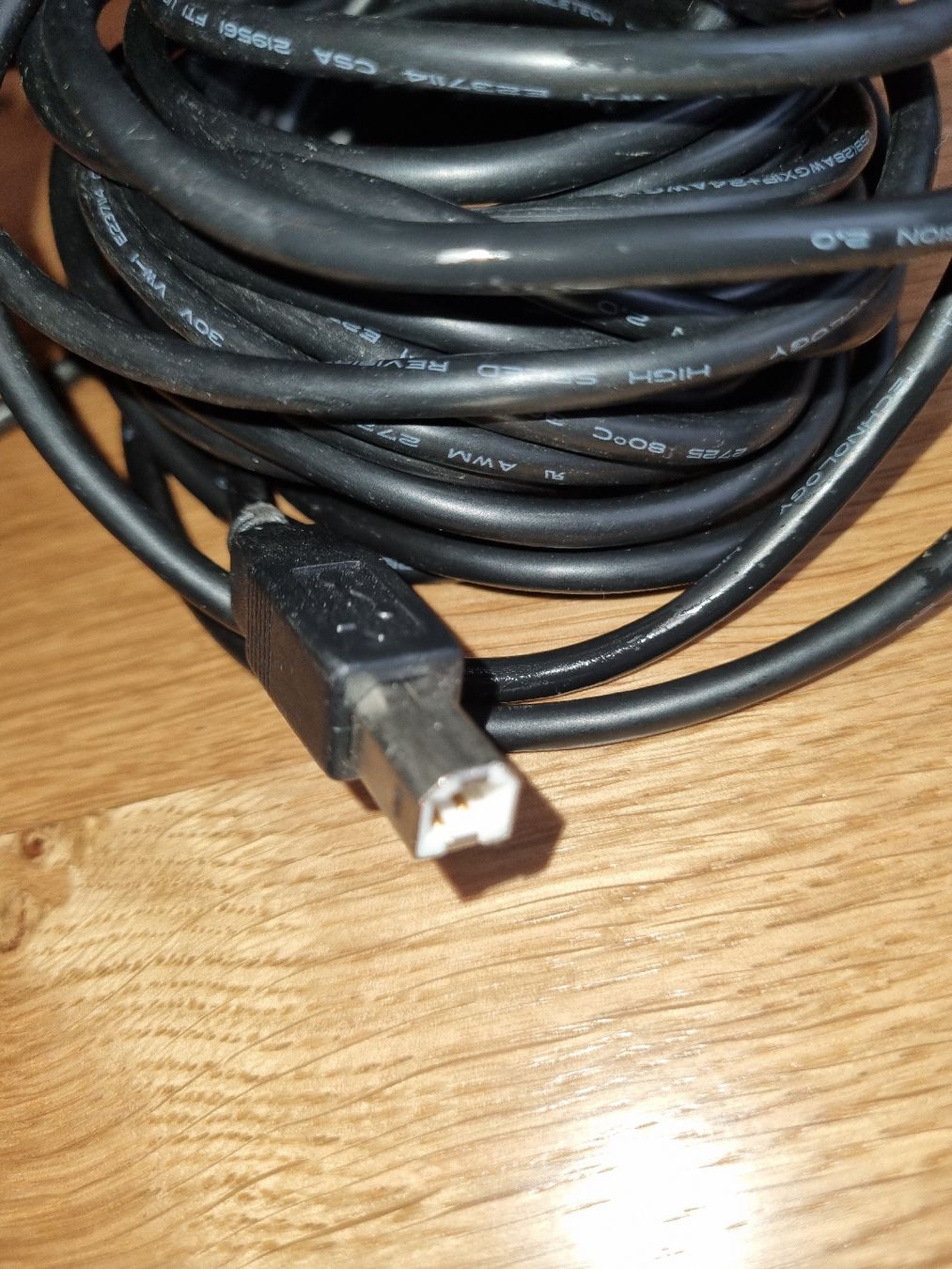 Cavi: USB KABEL TYP A  AUF  B  6.50 METER FÜR DRUCKER – Usato da Sargans venduto da Polifemo58 2
