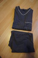 Pyjama kurz grau gemustert Herren Gr.50