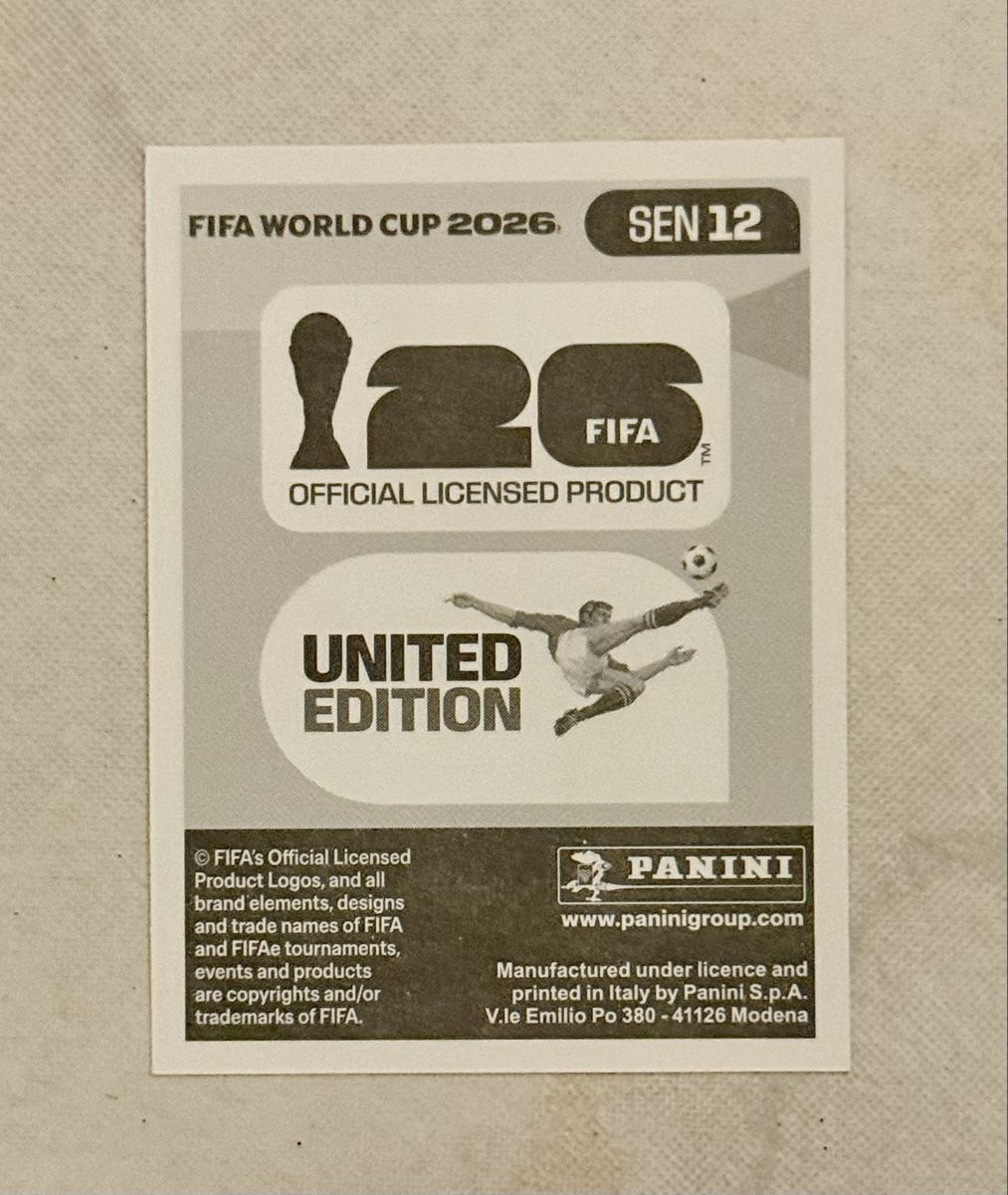Panini Sammelbilder & Trading cards: Panini WM 2026!!! SEN 12 – Neu (gemäss Beschreibung) aus Oberentfelden von NunoLouro 1