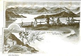 Rigi Staffel LU Rotstock Rigi Bahn 1910 sehr gut erhalten