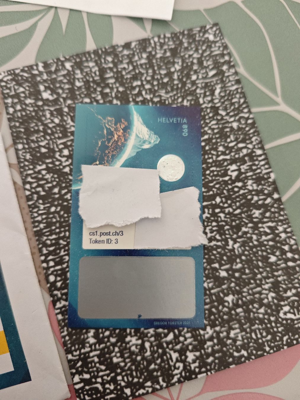 Tutti i francobolli: post crypto stamp (first edition) – Nuovo (secondo la descrizione) da Lugano venduto da A6004