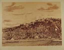 STADEL, RADIERUNG 1938