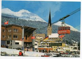 DAVOS Talstation Luftseilbahn Jakobshorn