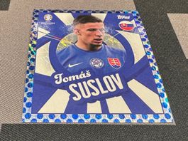 Topps Uefa Euro EM 2024 SVK PTW Border Jomas Suslov