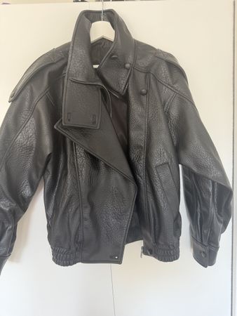 Zara Lederjacke (Kunstleder)