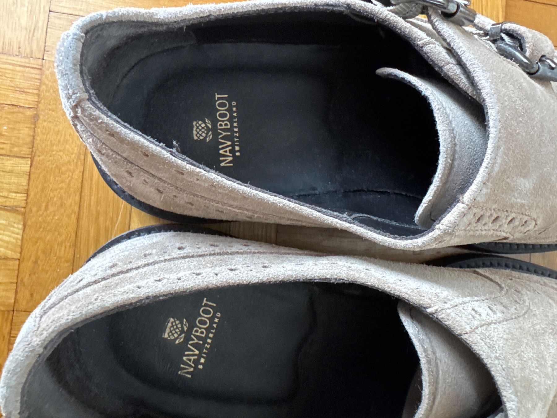 Navyboot Scarpe da uomo: Herren Navyboot Doppel-Monk Schuhe Gr. 41 – Usato da Winterthur venduto da britsi 5