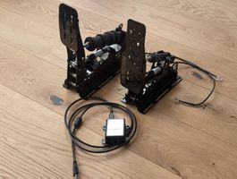 Simsonn Pro X Pedale mit Heusinkveld Ultimate + Upgrade