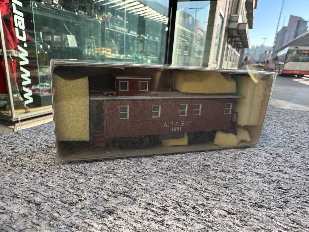 Rare Märklin 4570 - Caboose AT&SF - Metallgehäuse USA no2 (Gebraucht ...