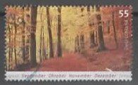 Tutti i francobolli: BRD : WALD IM HERBST   ( (16 – Usato da Ruggell venduto da Masescha