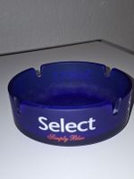 Vintage Select Simply Blue Glas Aschenbecher Blau 