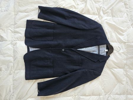 Marks & Spencer Mens Blazer, Navy (38S) - Stylish!🔥