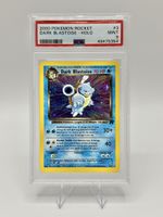 Pokémon Dark Blastoise/Turtok Holo Rocket 3/82 PSA 9
