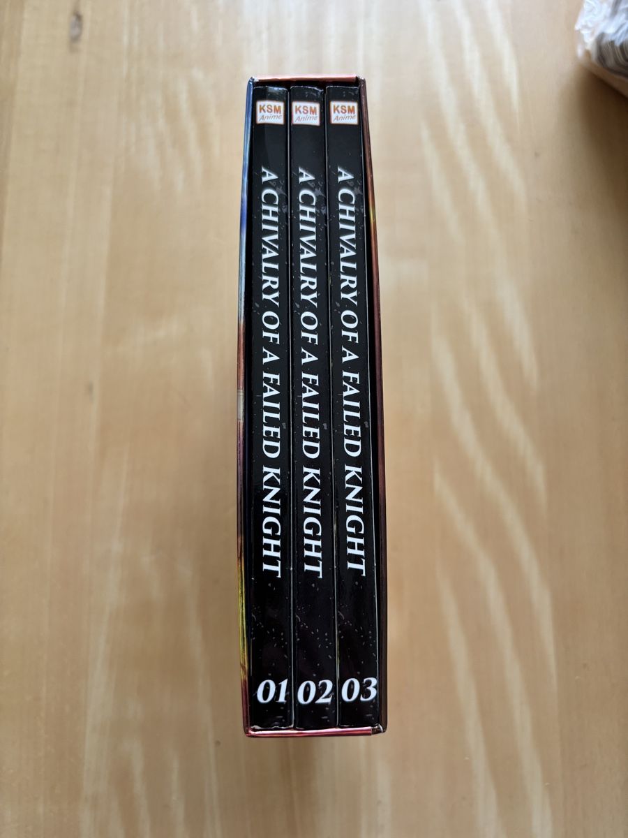 Tous les DVDs: A Chivalry of a Failed Knight Anime Box Blu Ray – D'occasion à Luzern par Armastra 3