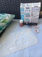 lot moule, résine et pigments 
