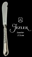 Couteau à beurre Jezler Suisse 800Silb Modèle Laurier 