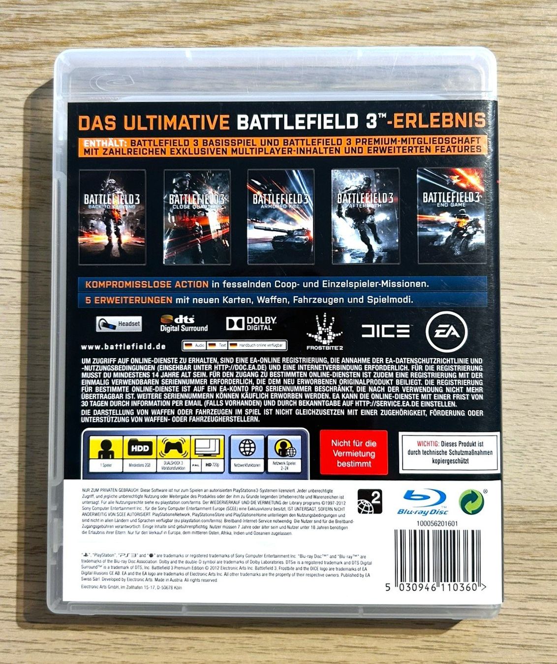 Sony Giochi: Battlefield 3 Premium Edition PS3 – Usato da St. Gallen venduto da Alpine.Arcade 1
