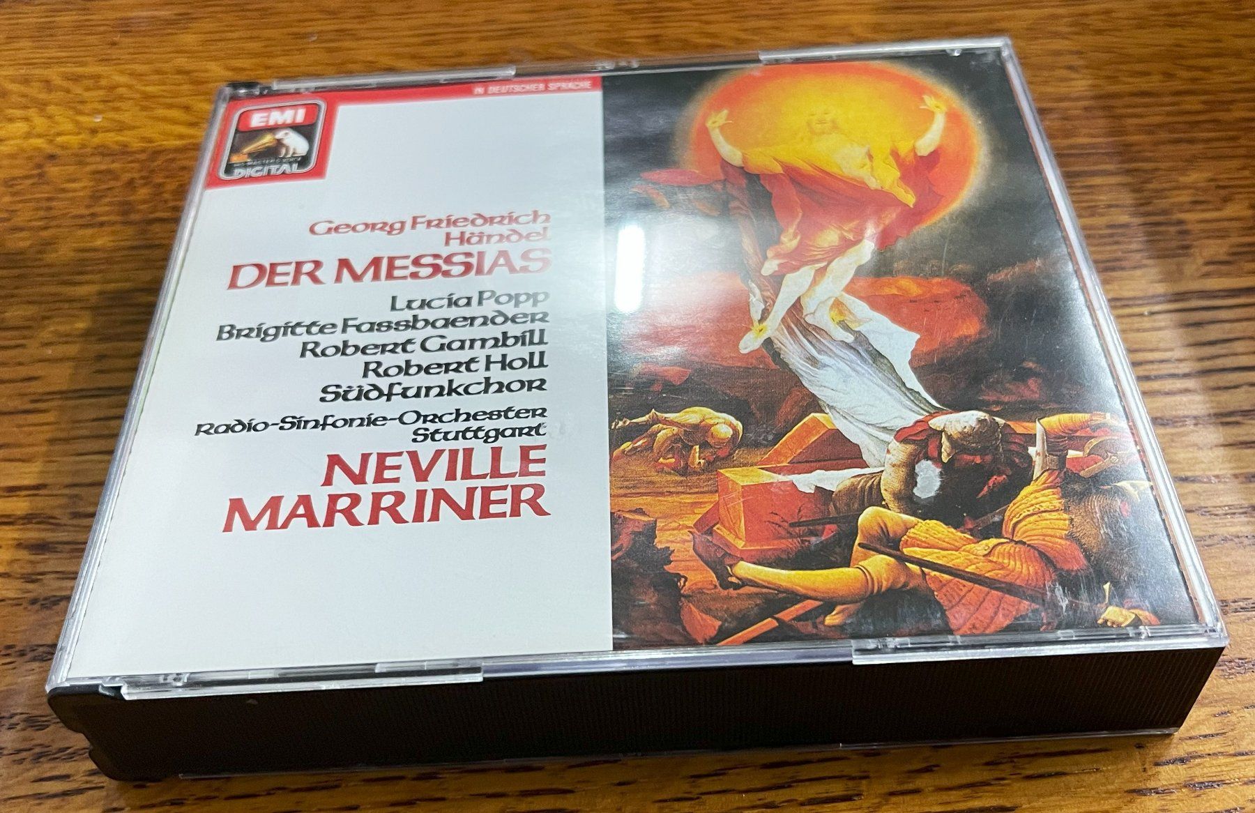 CD: 2CD Box - Der Messias - G.F. Händel – Usato da Oftringen venduto da Vucki