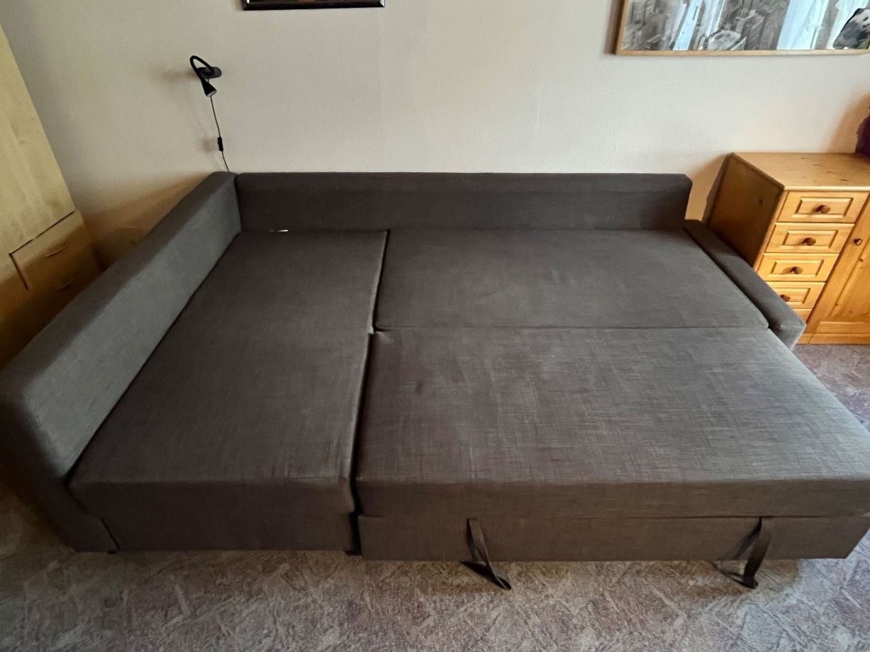 Ikea Divani: Ecksofa mit Bettfunktion und Stauraum dunkelgrau – Usato da Bönigen venduto da waremama 4