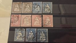 Lot 11 Strubel 5 Rp. 10 Rp und 15 Rp