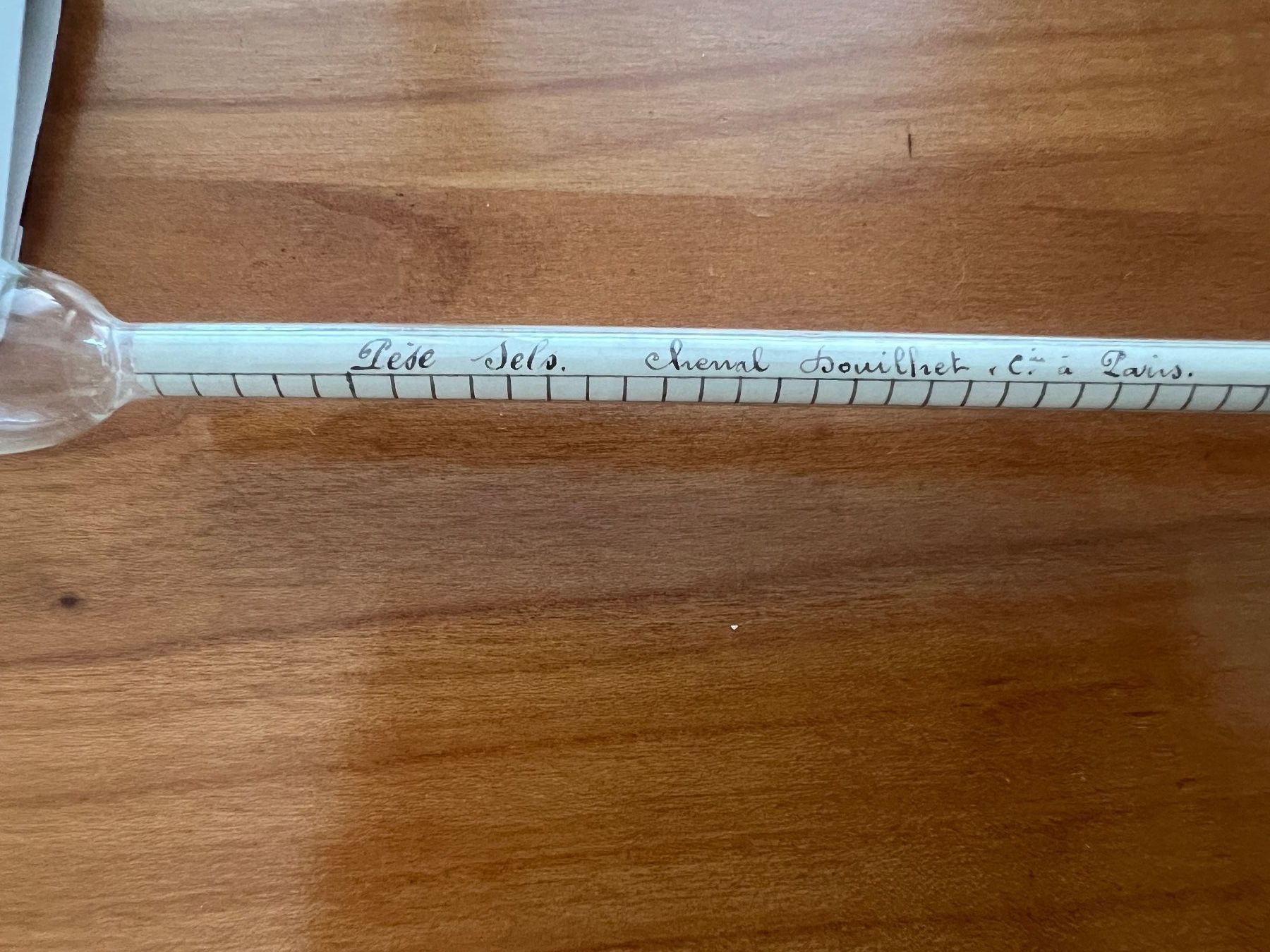 Misurare: Dichtemesser für Salz – Usato da Solothurn venduto da Me3 2