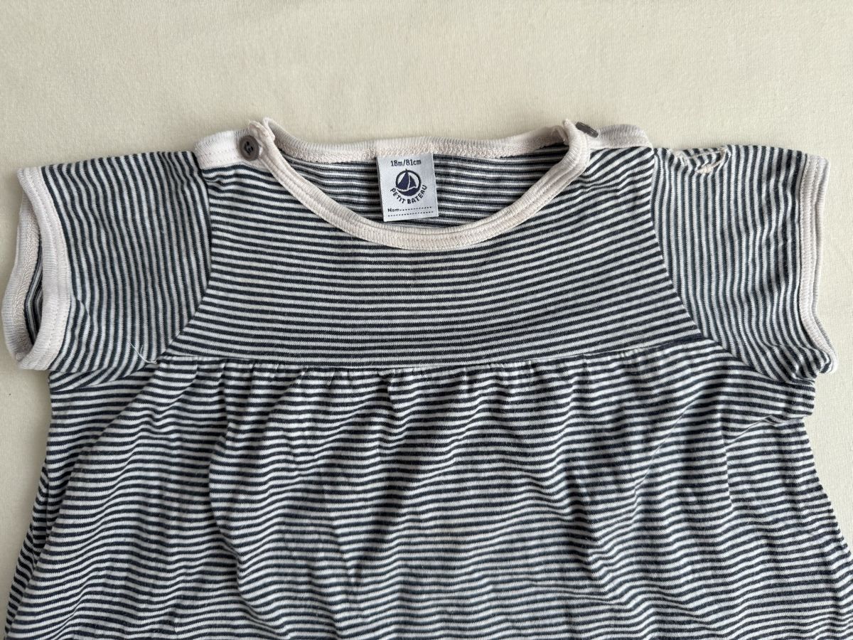 Petit Bateau Kleider & Röcke: striped dress, Gr. 80 Petit Bateau – Gebraucht aus Zürich von pat_rx9j 2