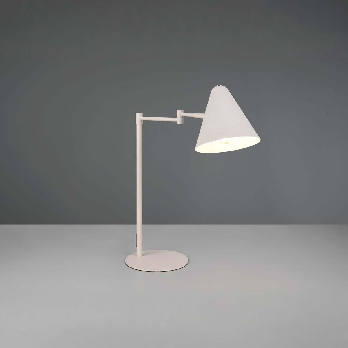 Lampade: Tischleuchte, Grau, 51 cm Höhe – Nuovo (secondo la descrizione) da Kreuzlingen venduto da Smart-Light 4