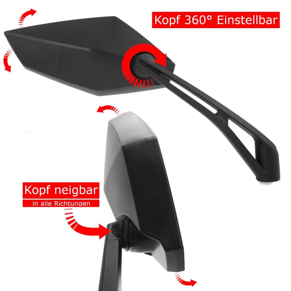 Alle Rollerersatzteile: Roller Rückspiegel Area1 – Neu (gemäss Beschreibung) aus Laufen von Laufen64 3