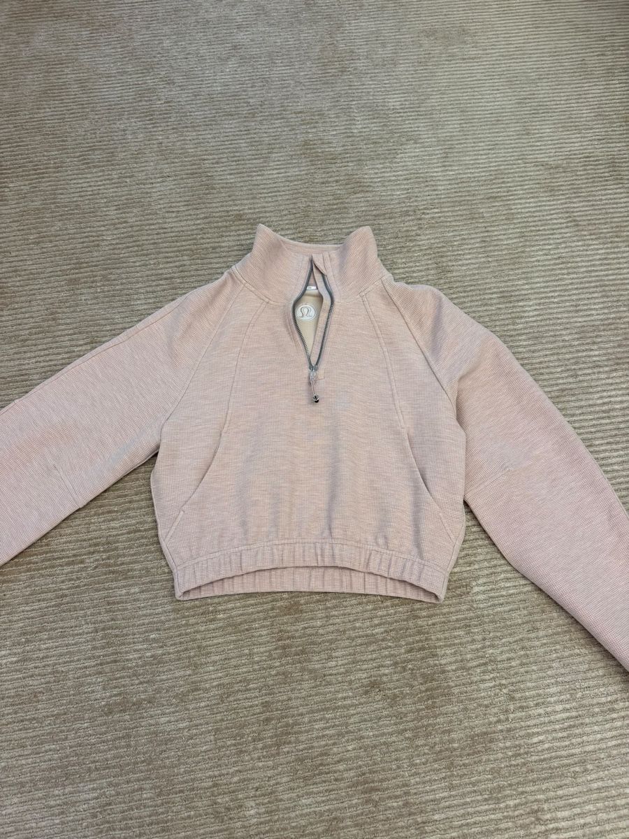 Lululemon Scuba cropped funnel neck half zip (D'occasion) à COMMUGNY ...