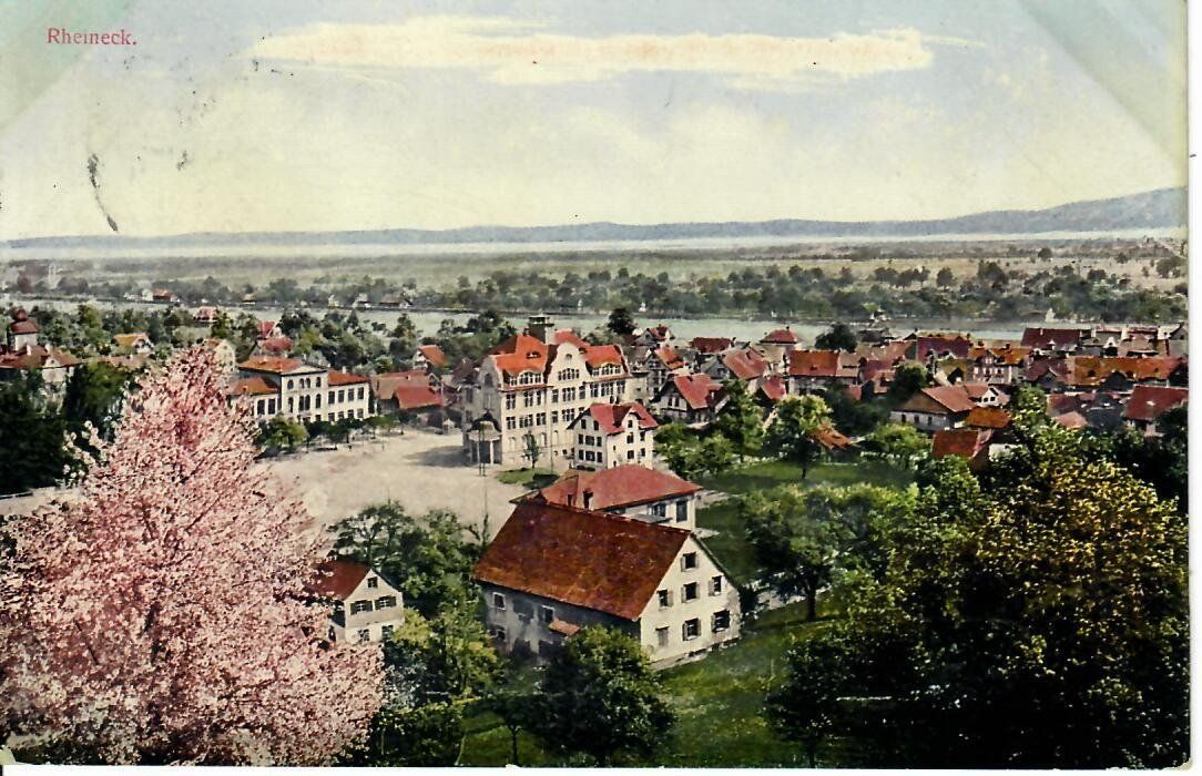 Cartoline postali: Rheineck 1919 – Usato da Hochdorf venduto da Ziegel-16