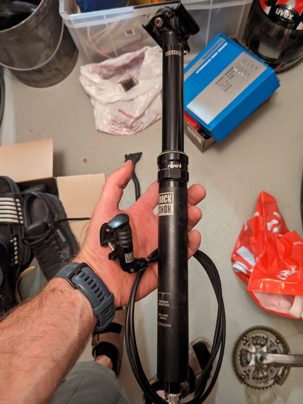 Rockshox Ersatzteile: Rockshox Reverb 125mm Hub – Defekt aus Chur von Piepmatz20