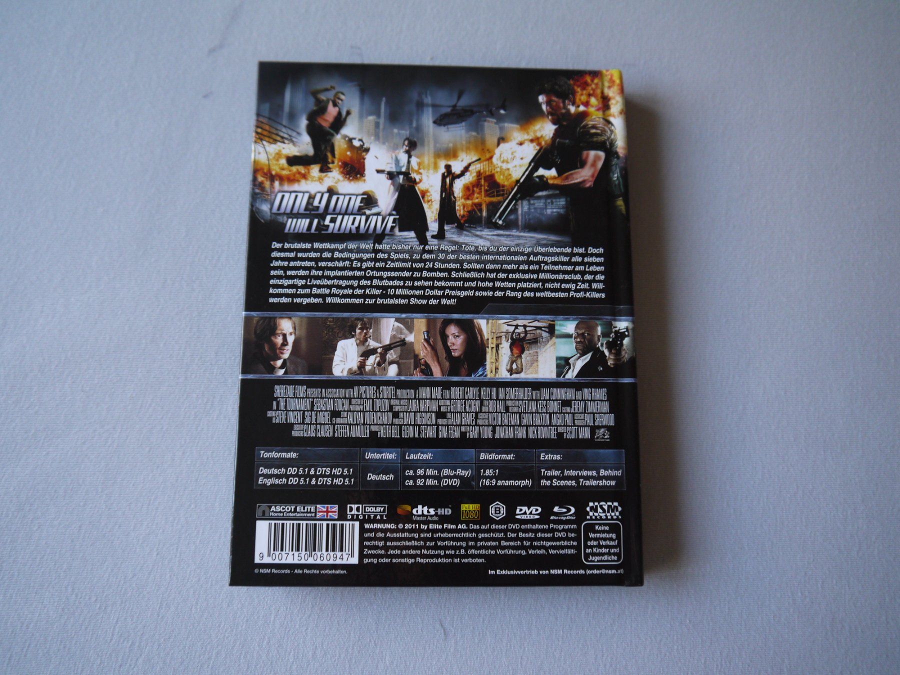 Tutti i DVDs: THE TOURNAMENT - Mediabook - uncut – Usato da Hagendorn venduto da Blaf 3