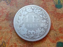 1 Fr. 1875  (Y)