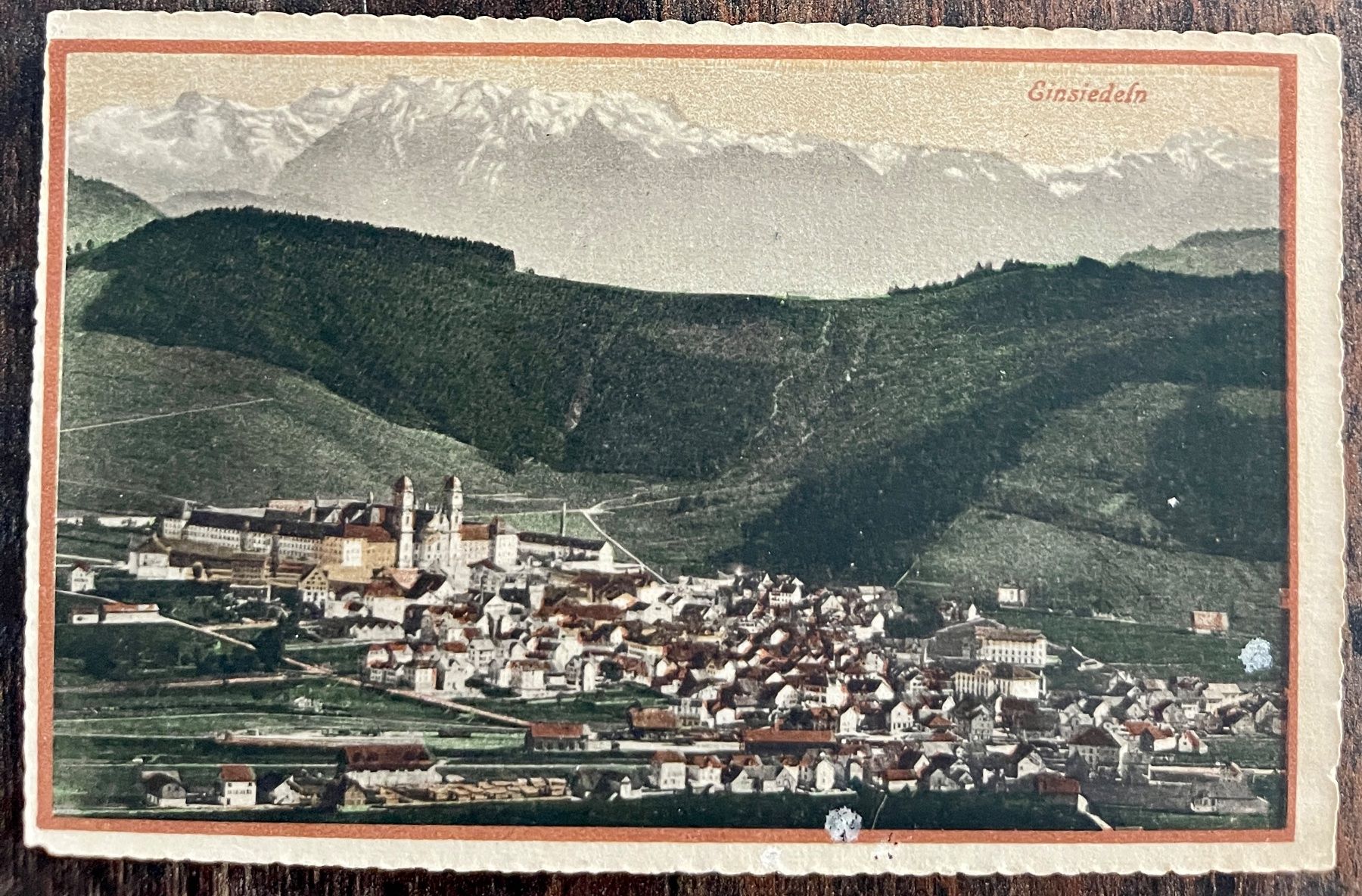 Cartoline postali: EINSIEDELN - 1918 – Usato da Lutry venduto da Ediego