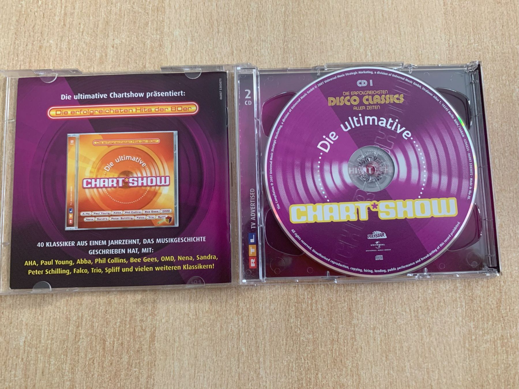 CDs: Die Ultimative ChartShow Disco Classics (Doppel-CD) – D'occasion à Reinach BL par con_ync2 2