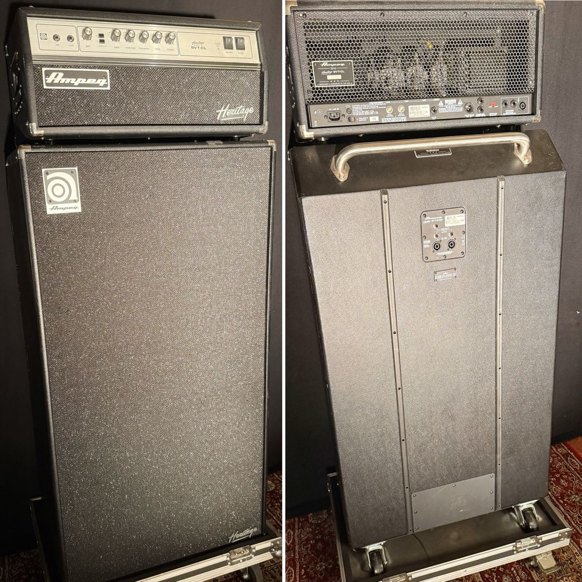 Ampeg Verstärker: Ampeq SVT-CL/-810E Heritage Fullstack – Gebraucht aus Diessbach b. Büren von TimVonUTBF
