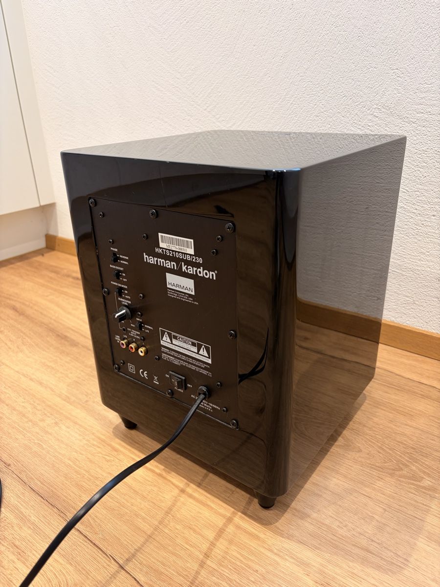 Harman-Kardon Home Cinema: Harman Kardon Soundsystem mit Subwoofer gebraucht – Usato da Sargans venduto da event-tickets 5