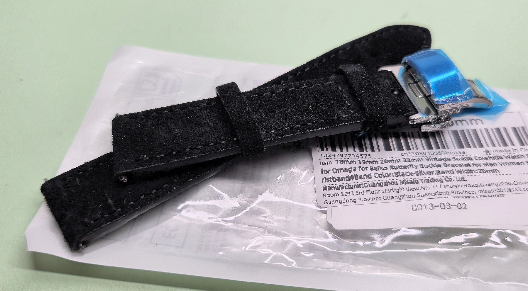 Bracciali & Braccialetti: Uhrenarmband mit 20mm Anstoss – Nuovo e nell'imballaggio originale da Zürich venduto da ILove2ndHandCommerce