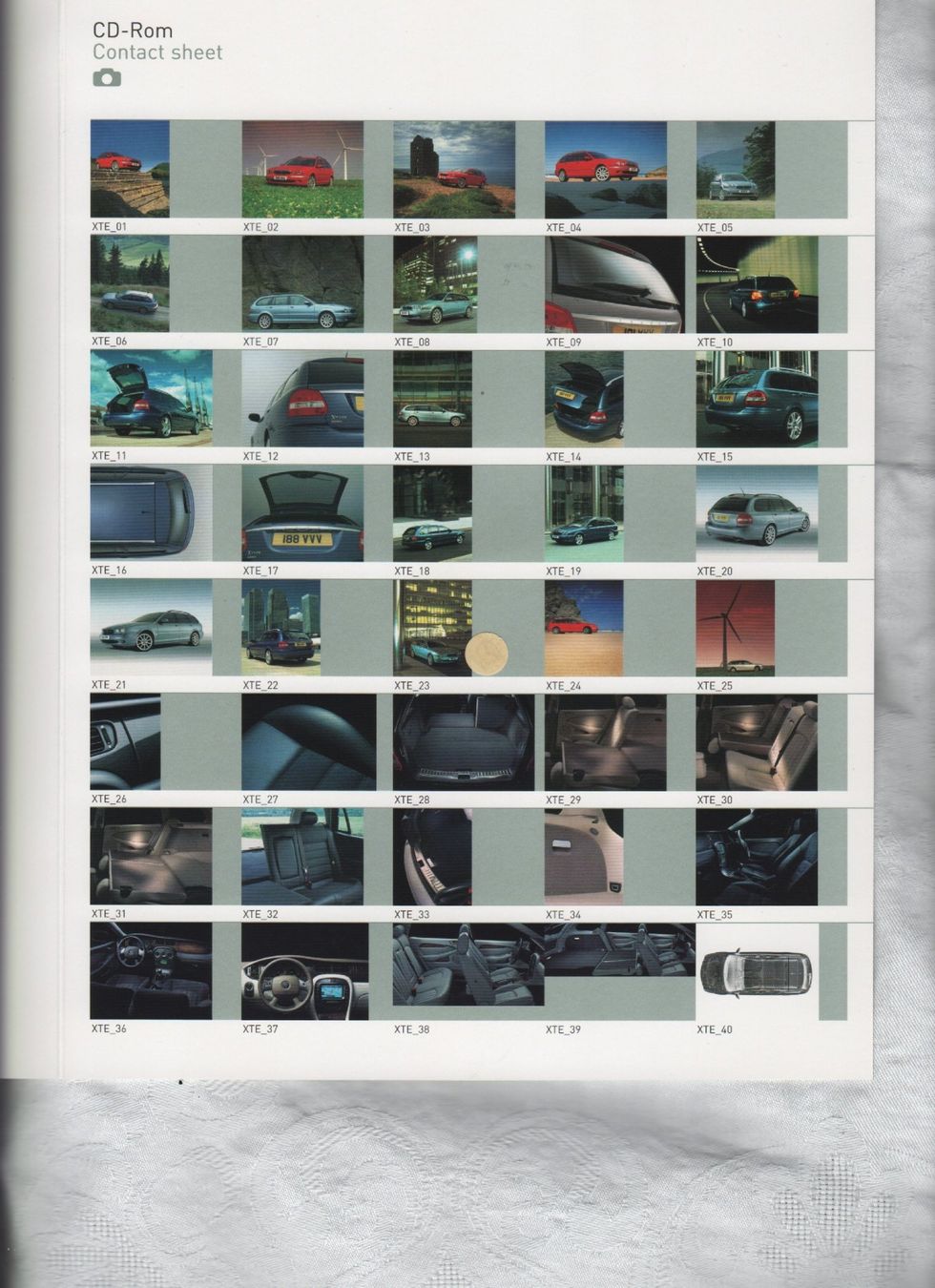 Jaguar Documenti: Pressemappe Jaguar X-Type – Usato da Corminboeuf venduto da corbay 4