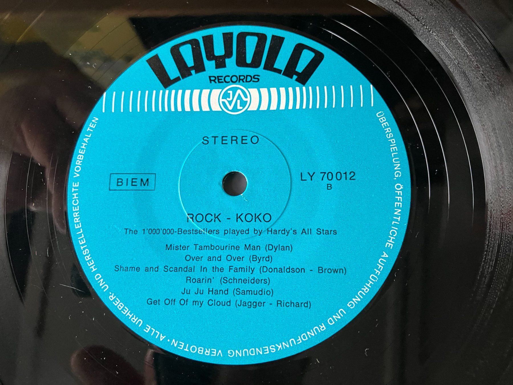 Dischi in vinile: Hardy's All Stars – Usato da Aarwangen venduto da Jukebox3 8