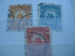 3 uralte Marken China, o