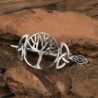 NEU! Haarnadel Keltisch Vintage Viking Style Silber Baum