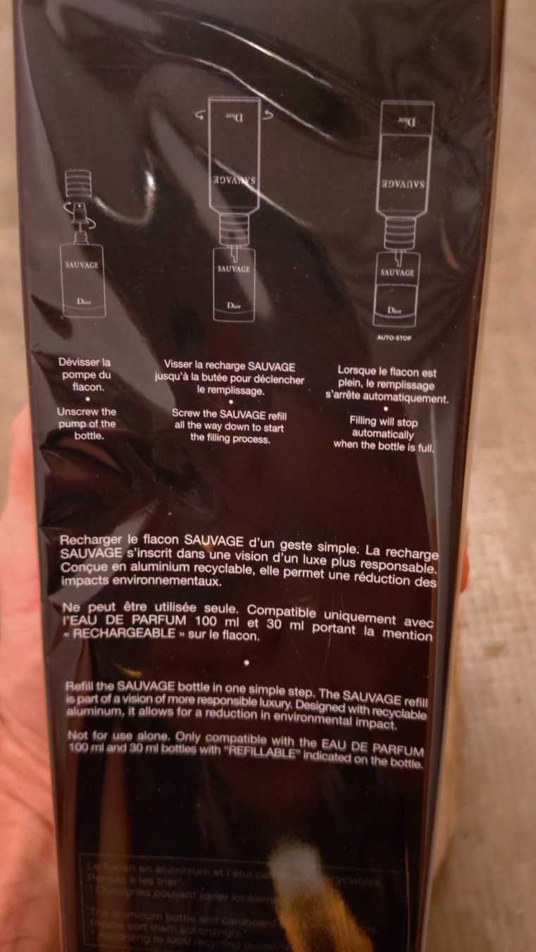 Dior Parfum & Eau de Toilette: Sauvage eau de parfum Dior avec 300ml avec flacon – Neu (gemäss Beschreibung) aus Bussigny von RicardoShop 3